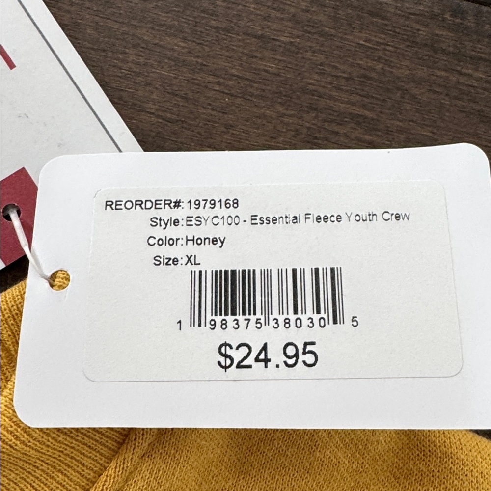 ❤️3/$30 Shady Side Academy Honey Colored Boys Sweatshirt - Picture 6 of 8